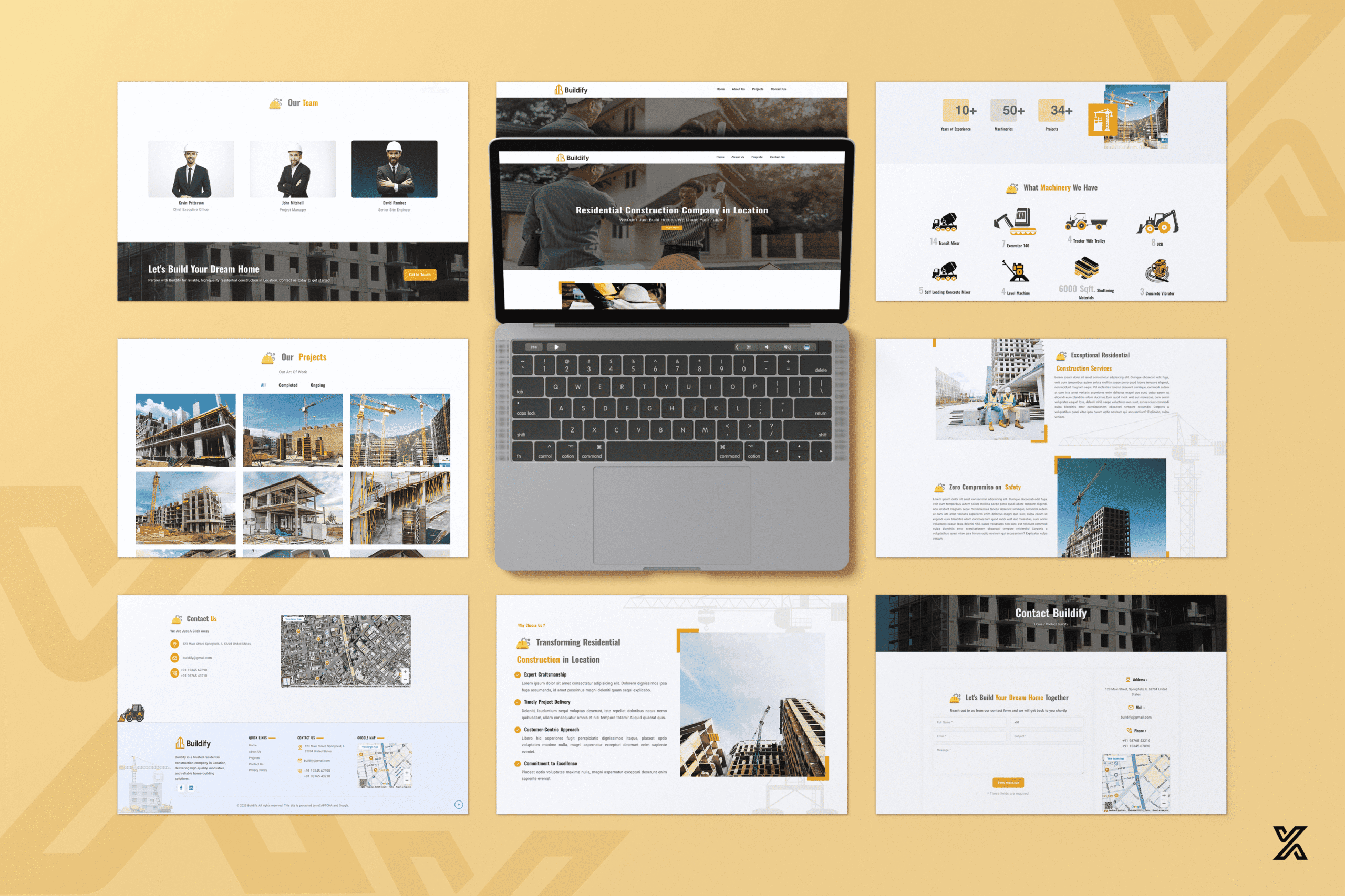 Buildify – React Construction Company Template | Themixly