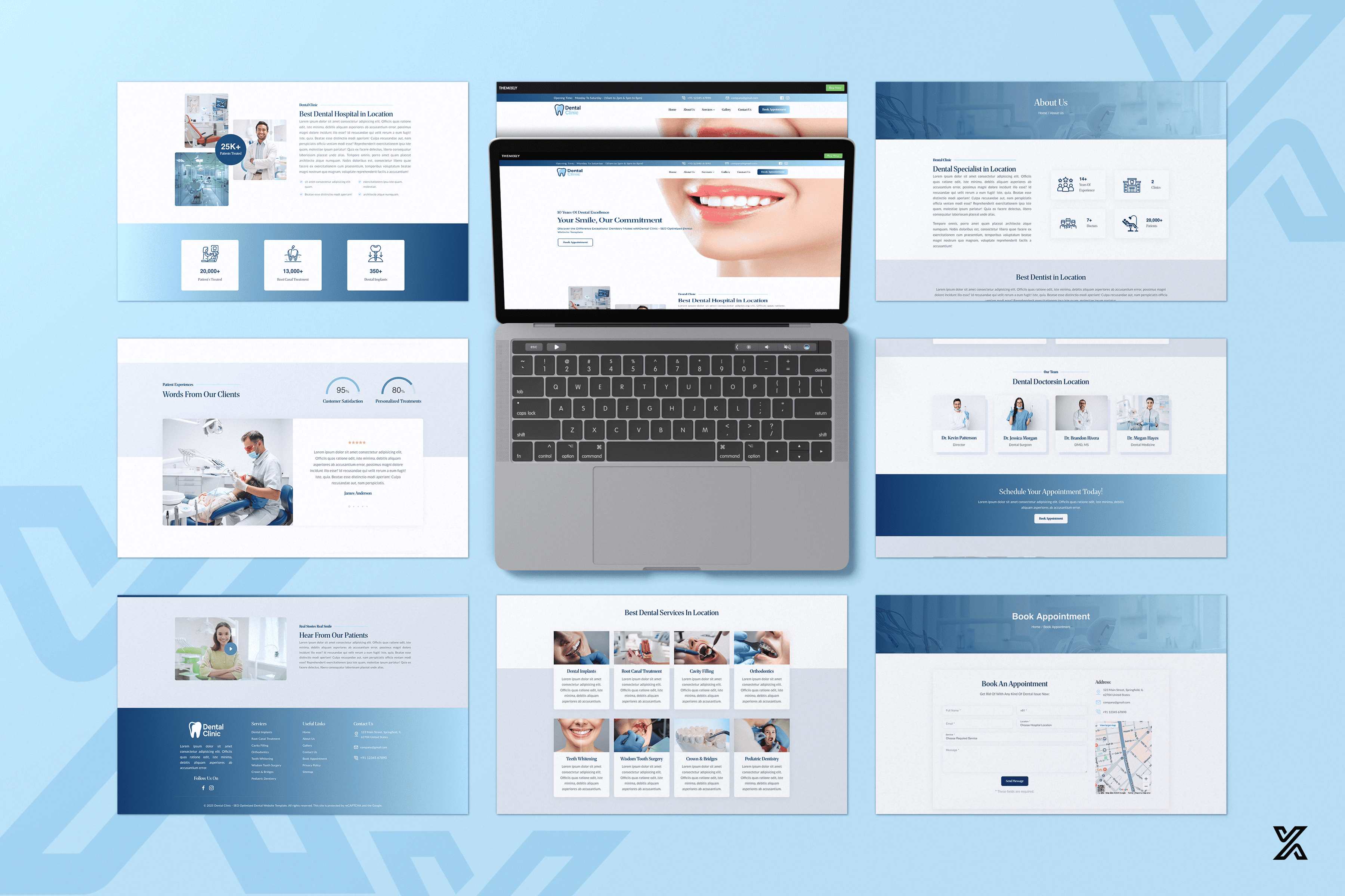 DentalClinic – React Dental Hospital Template | Themixly