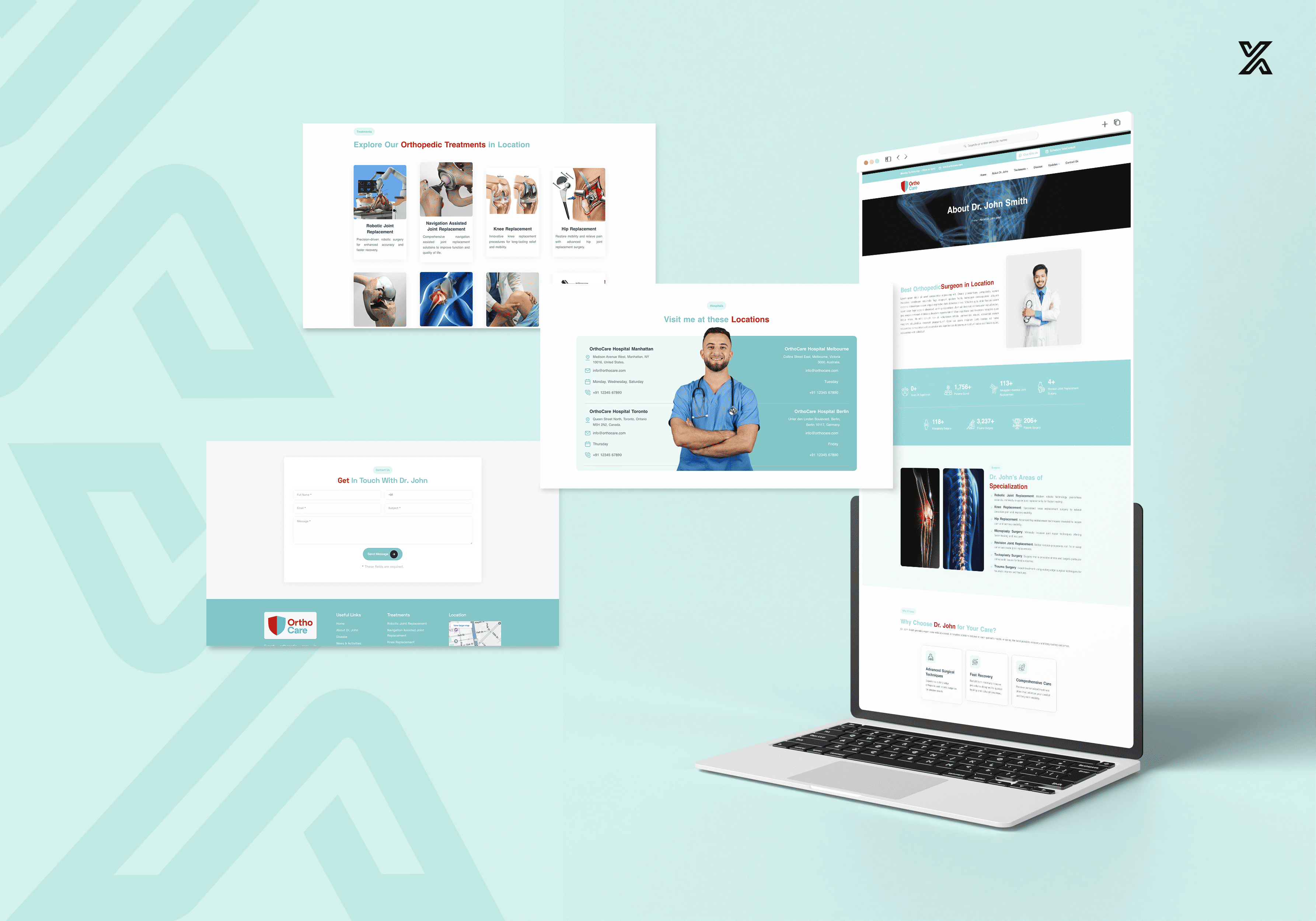 OrthoCare – React Next.js Template for Orthopaedic Doctors & Clinics