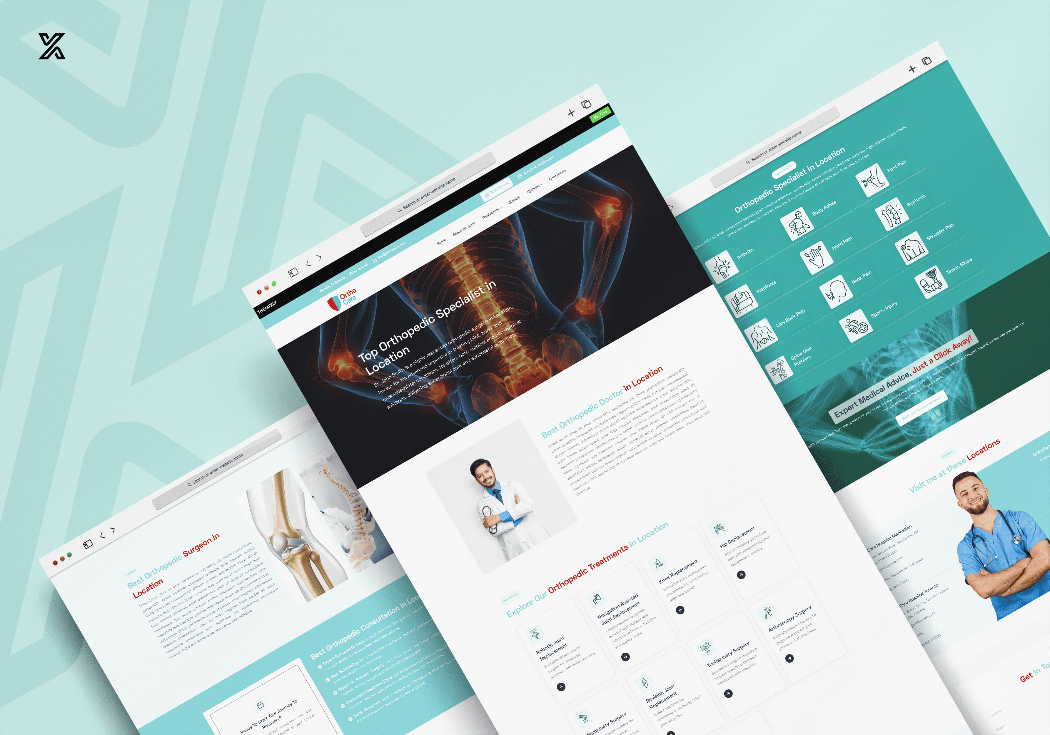 OrthoCare – Orthopaedic React Next.js Template | Themixly