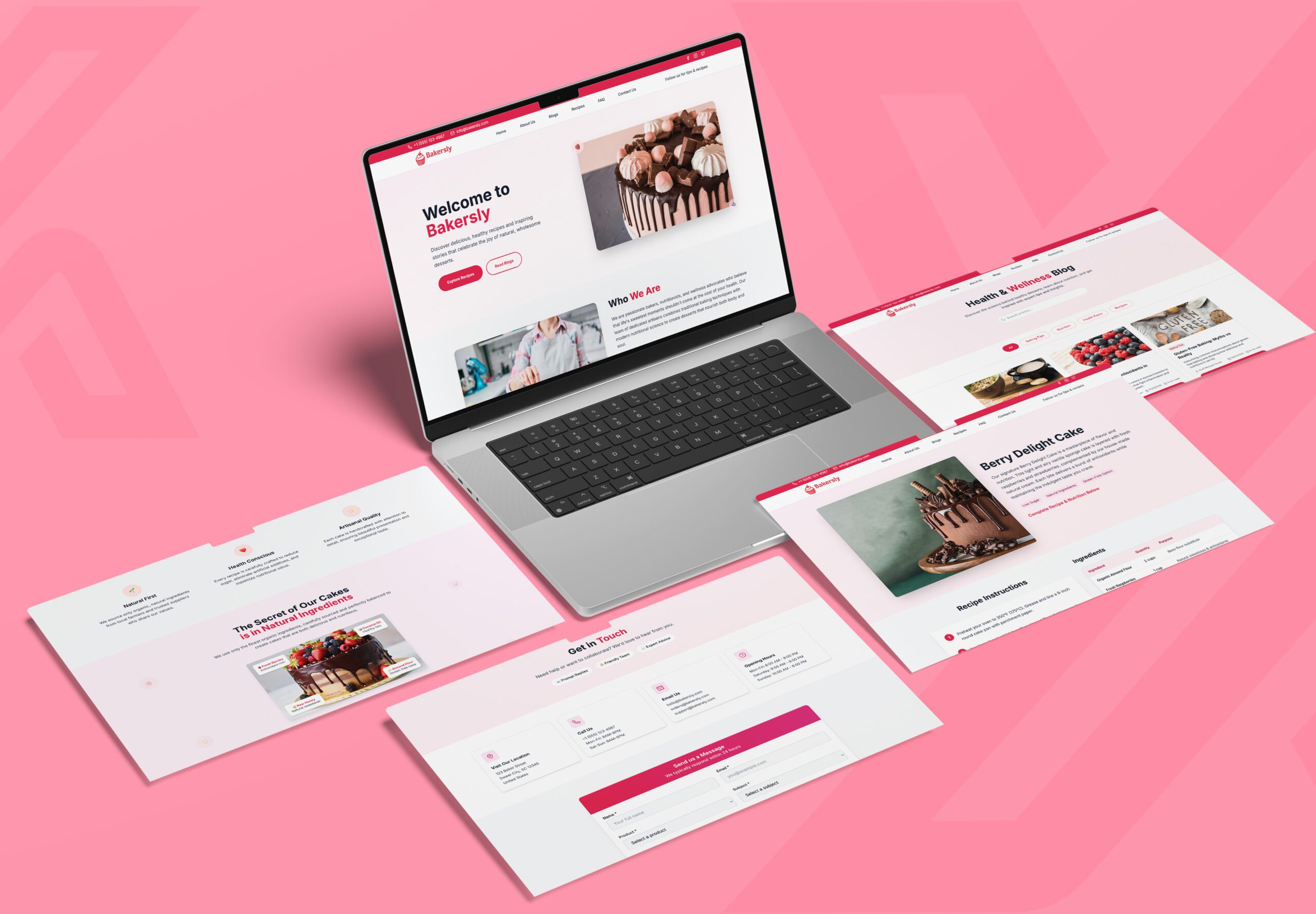 Bakersly – Modern React Template for Bakery & Dessert Shops | Themixly | Image 1