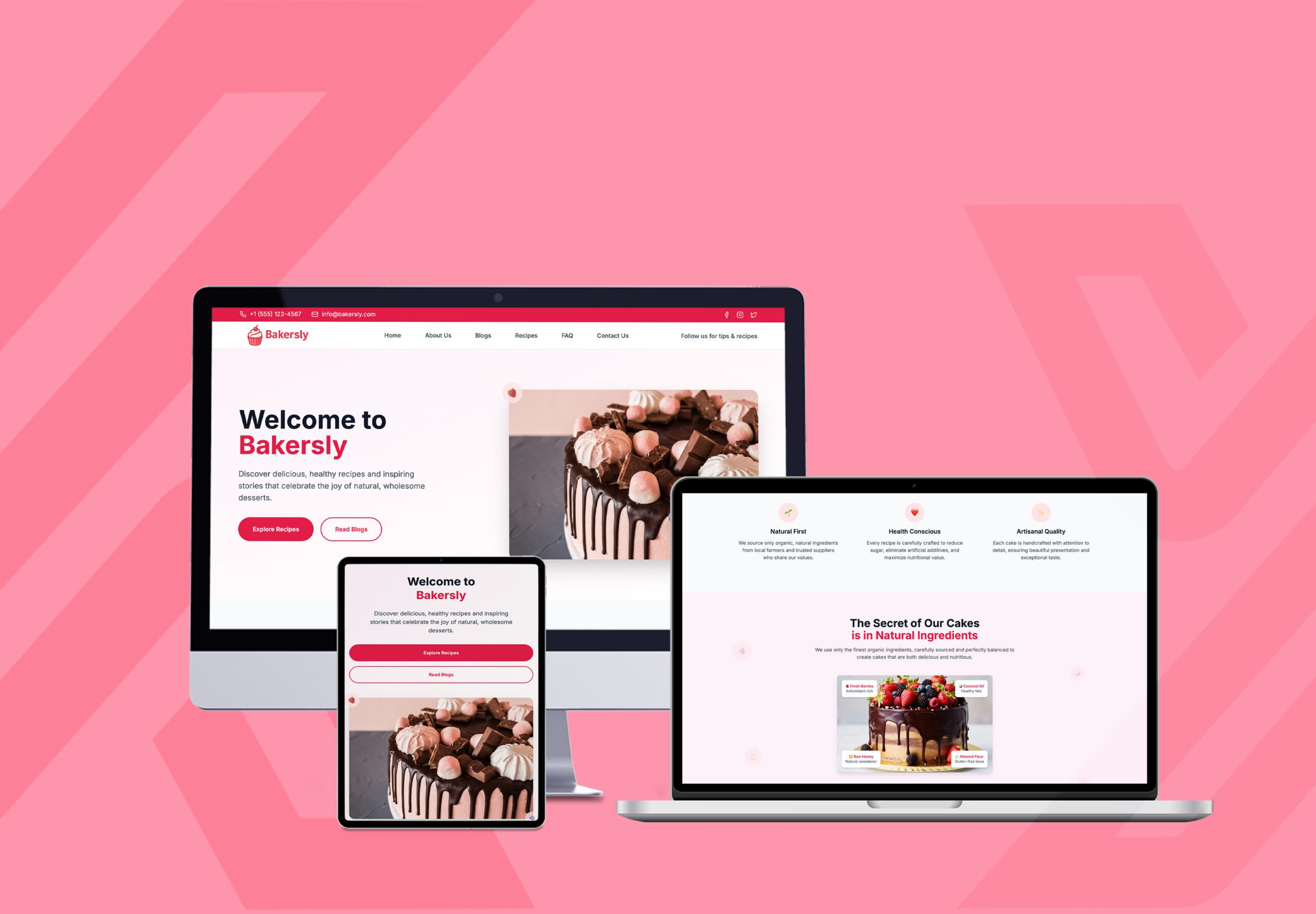 Bakersly – Modern React Template for Bakery & Dessert Shops | Themixly | Image 2
