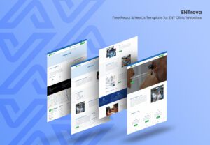 ENTRova – Free React & Next.js Template for ENT Clinic Websites