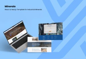 Mineralo – React & Next.js Template for Industrial Minerals | Themixly