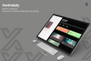 PortFoliofy – React & Next.js Personal Portfolio Website Template