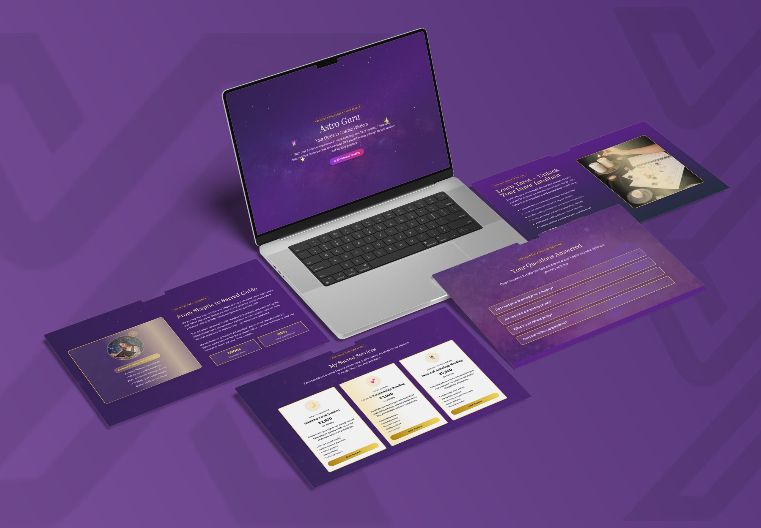 AstroGuru – React Profile Template for Pandits & Astrology Services | Themixly | Image 2