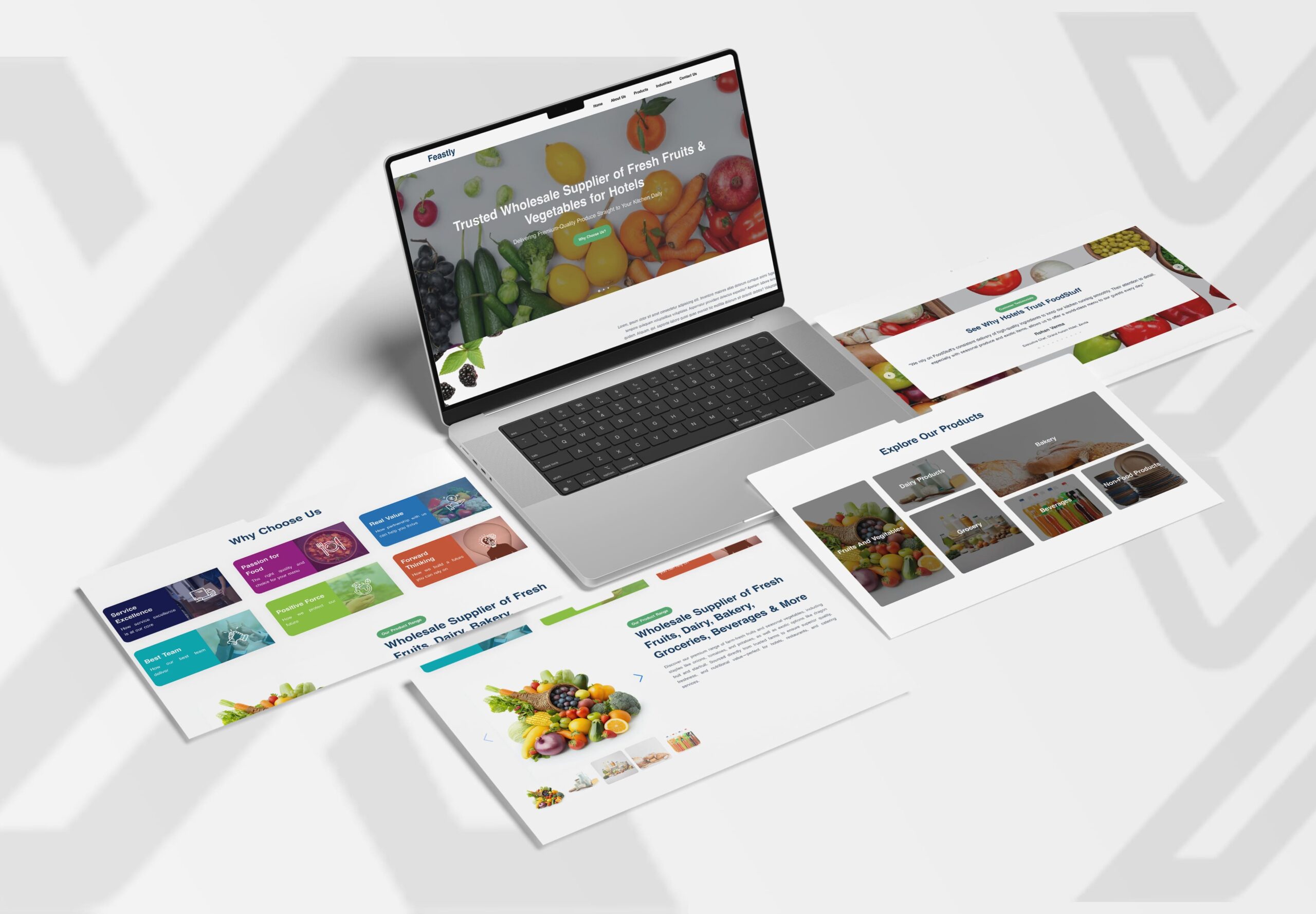 Feastly – React & Next.js Template for Grocery Websites | Themixly | Image 1