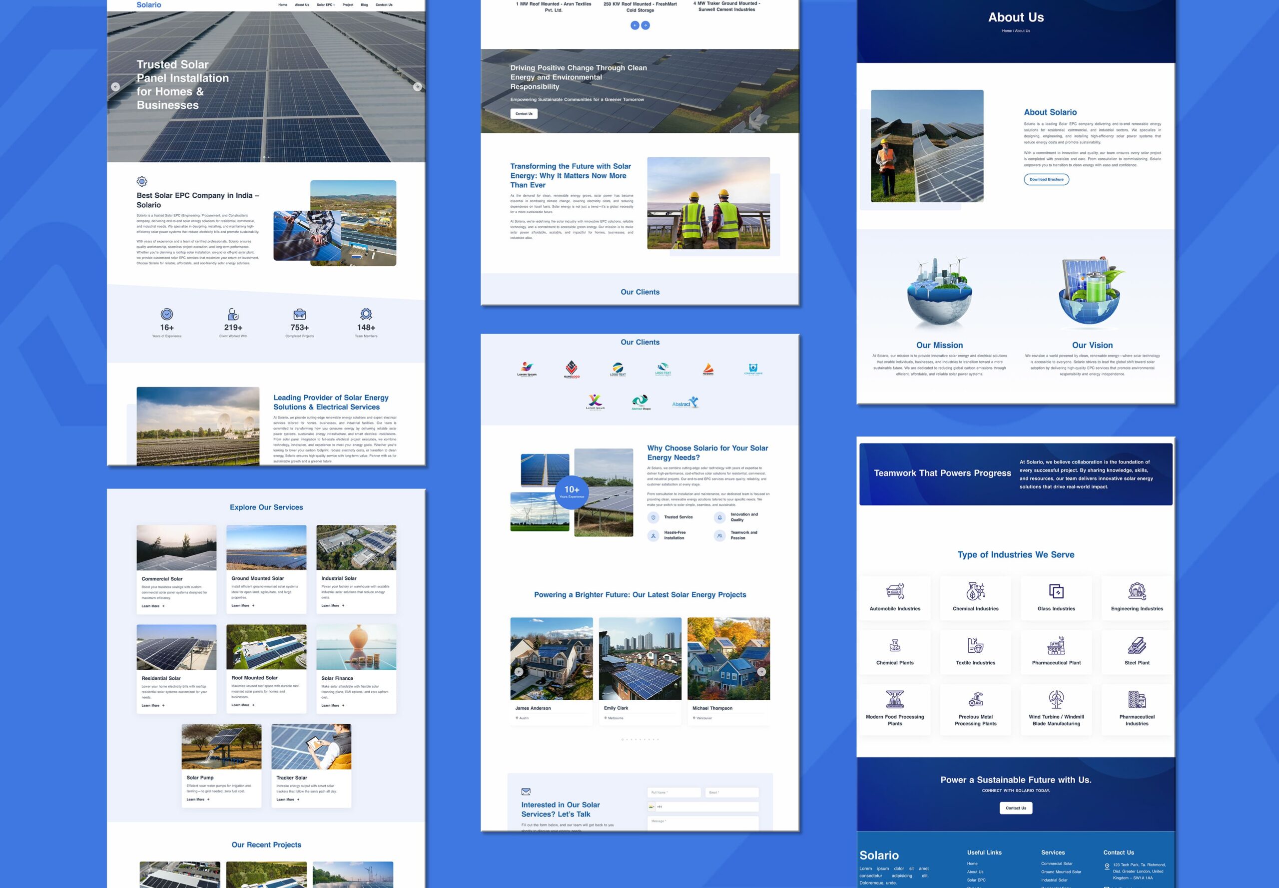 Solario – React & Next.js Template for Solar Panel Installers | Themixly | Image 1