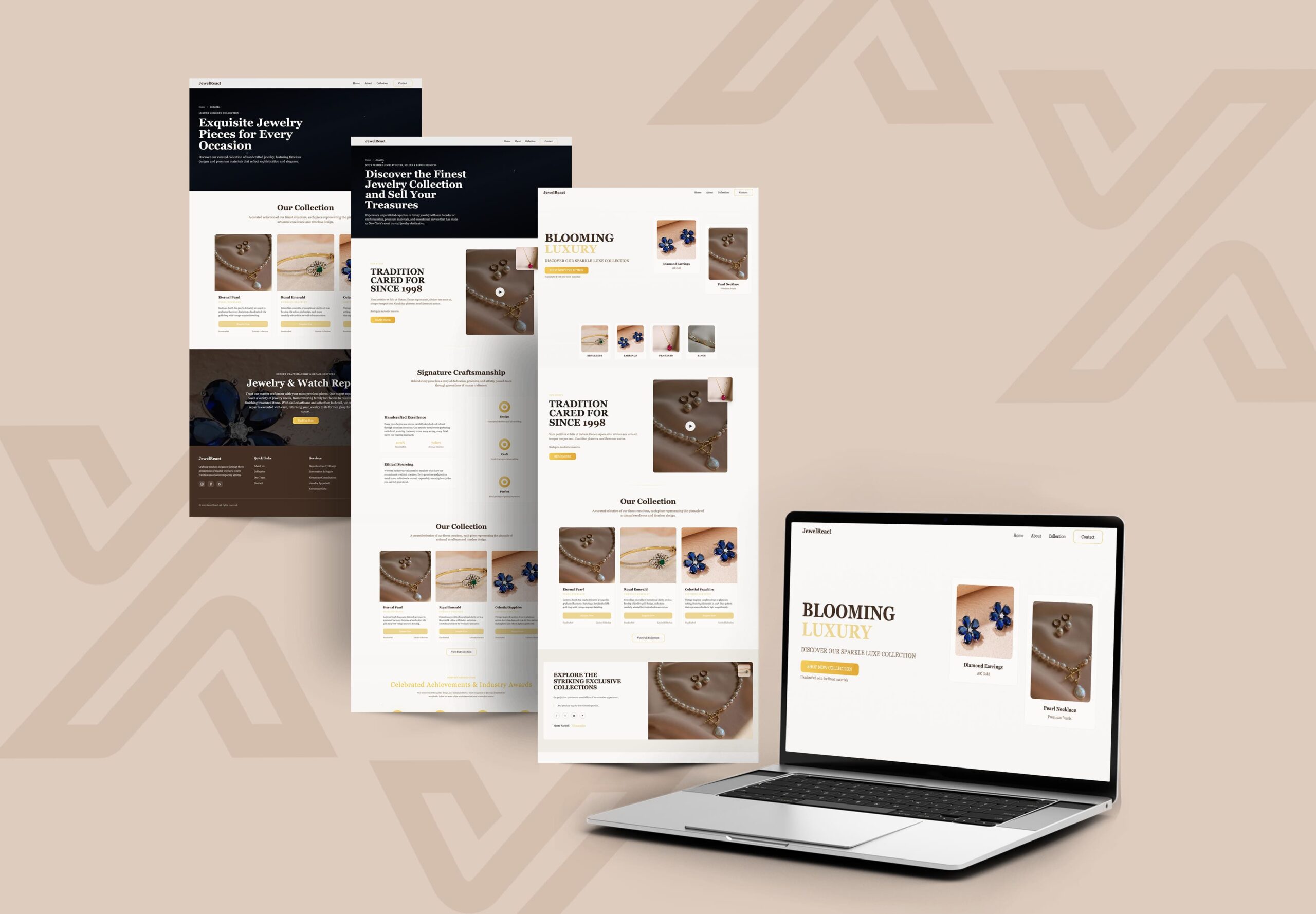 JewelReact – React Template for Jewellery Shop Websites | Themixly | Image 3