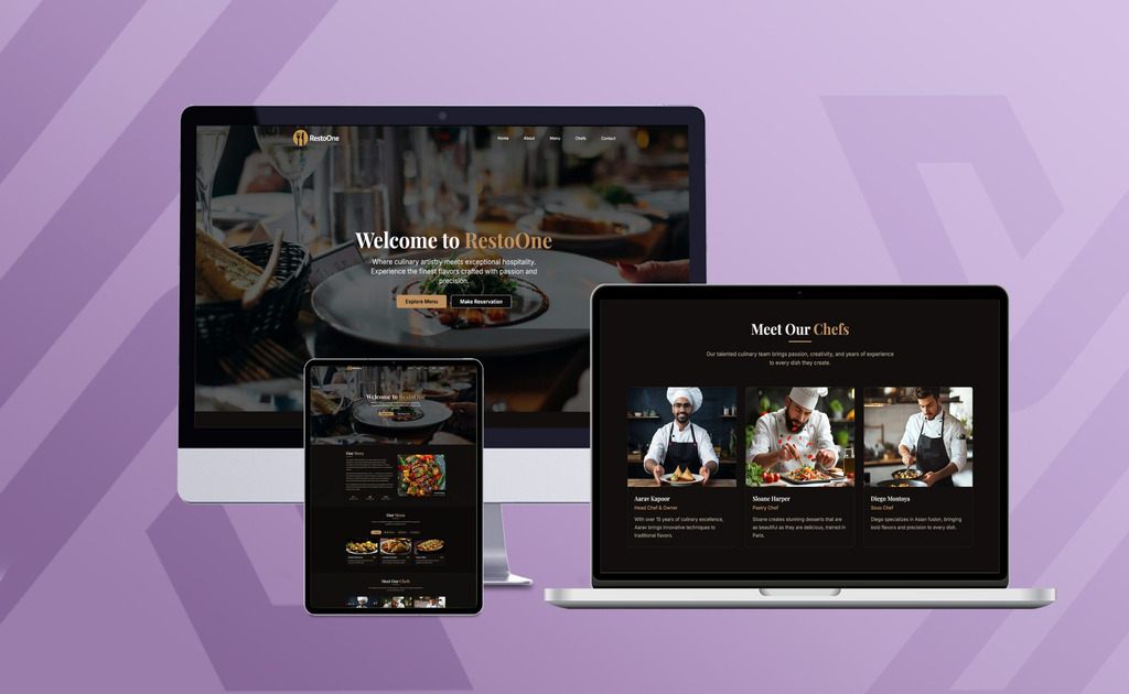 Top 5 Food Templates for Fast & Modern Restaurant Websites [2025]