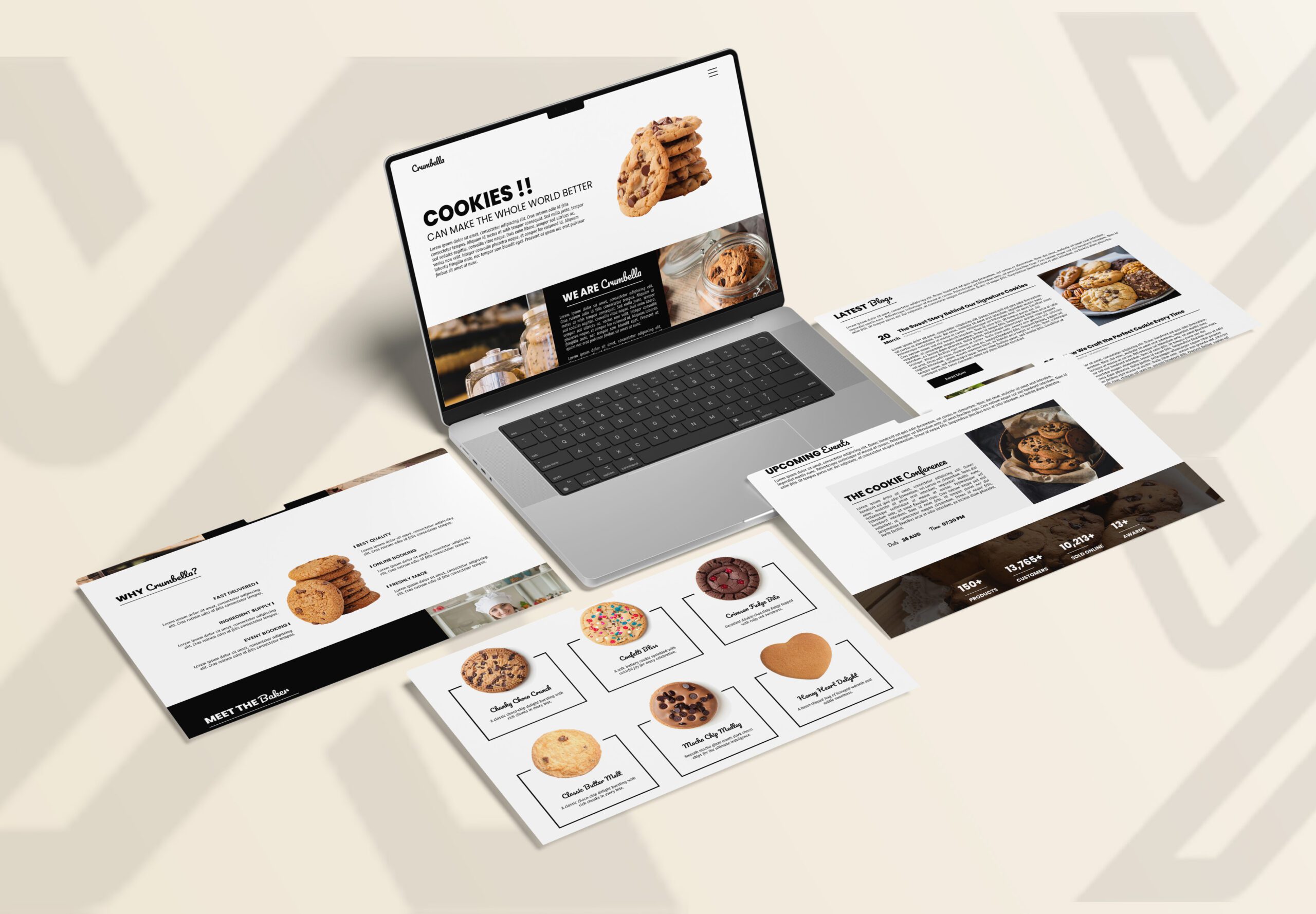 Crumbella WP – Bakery & Cookie Shop WordPress Theme | Themixly | Image 1