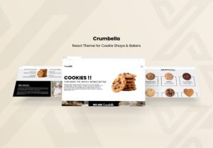 Crumbella – React Theme for Cookie Shops & Bakers