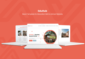 EduHub – React Template for Education NGO & School Website